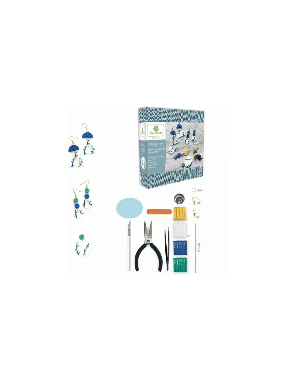 Sycomore Atelier de bijoux pâte polymère -