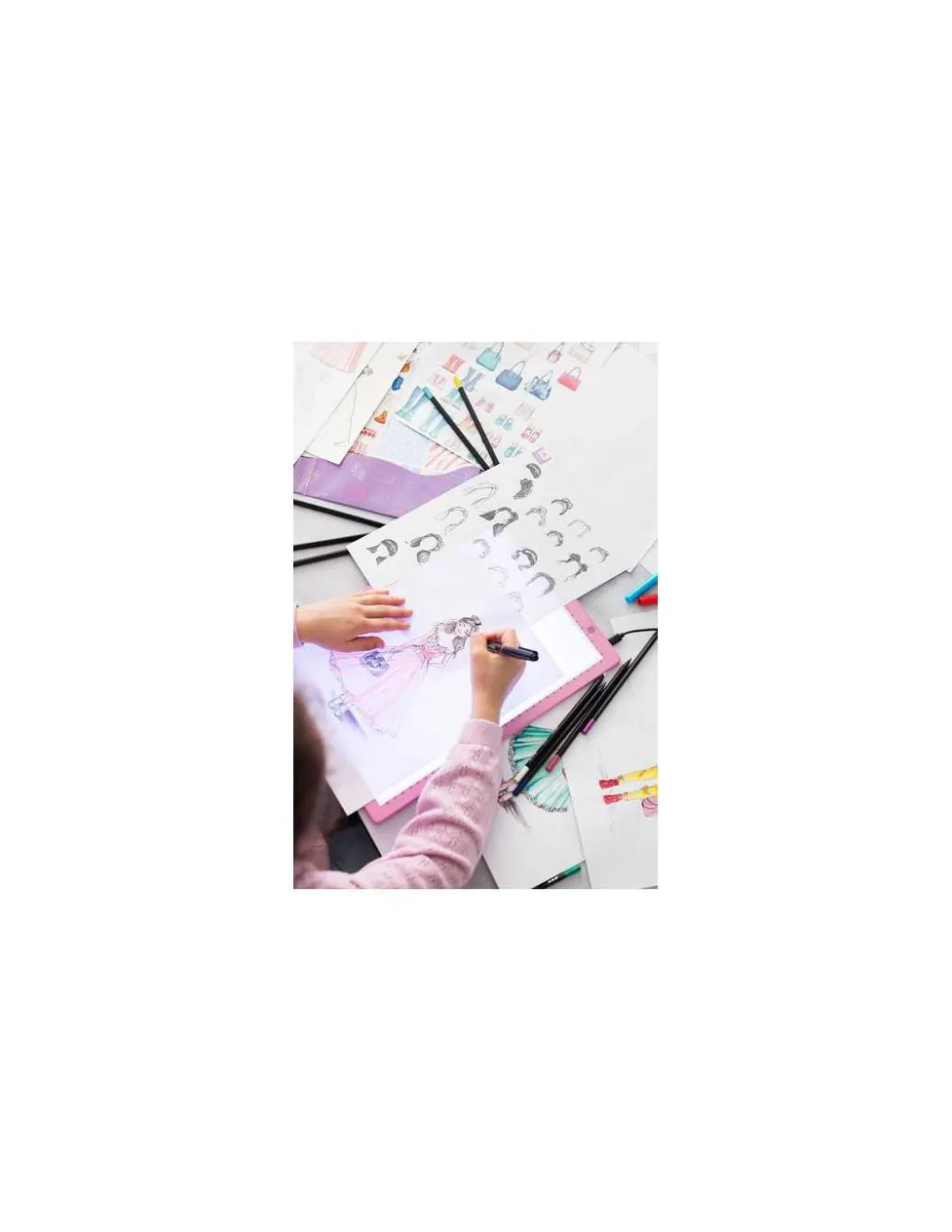 Sycomore Atelier stylisme avec tablette lumineuse - Sale
