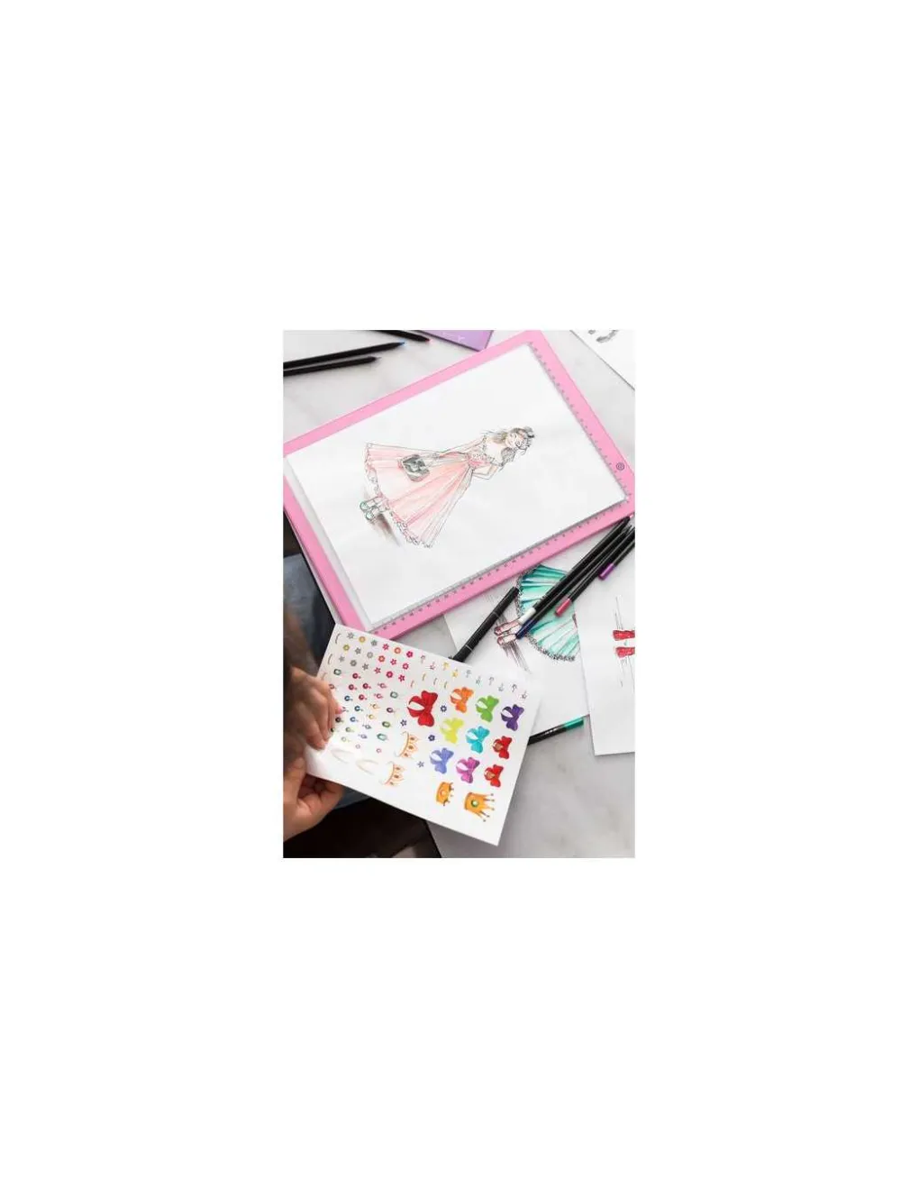 Sycomore Atelier stylisme avec tablette lumineuse - Sale