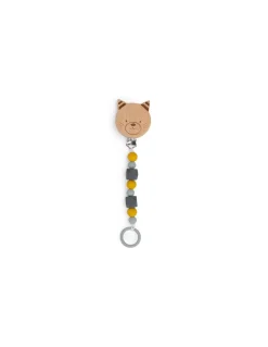 Moulin Roty Attache tétine chat Les Moustaches - New
