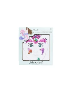 Great Pretenders Autocollants pour le visage sirène -