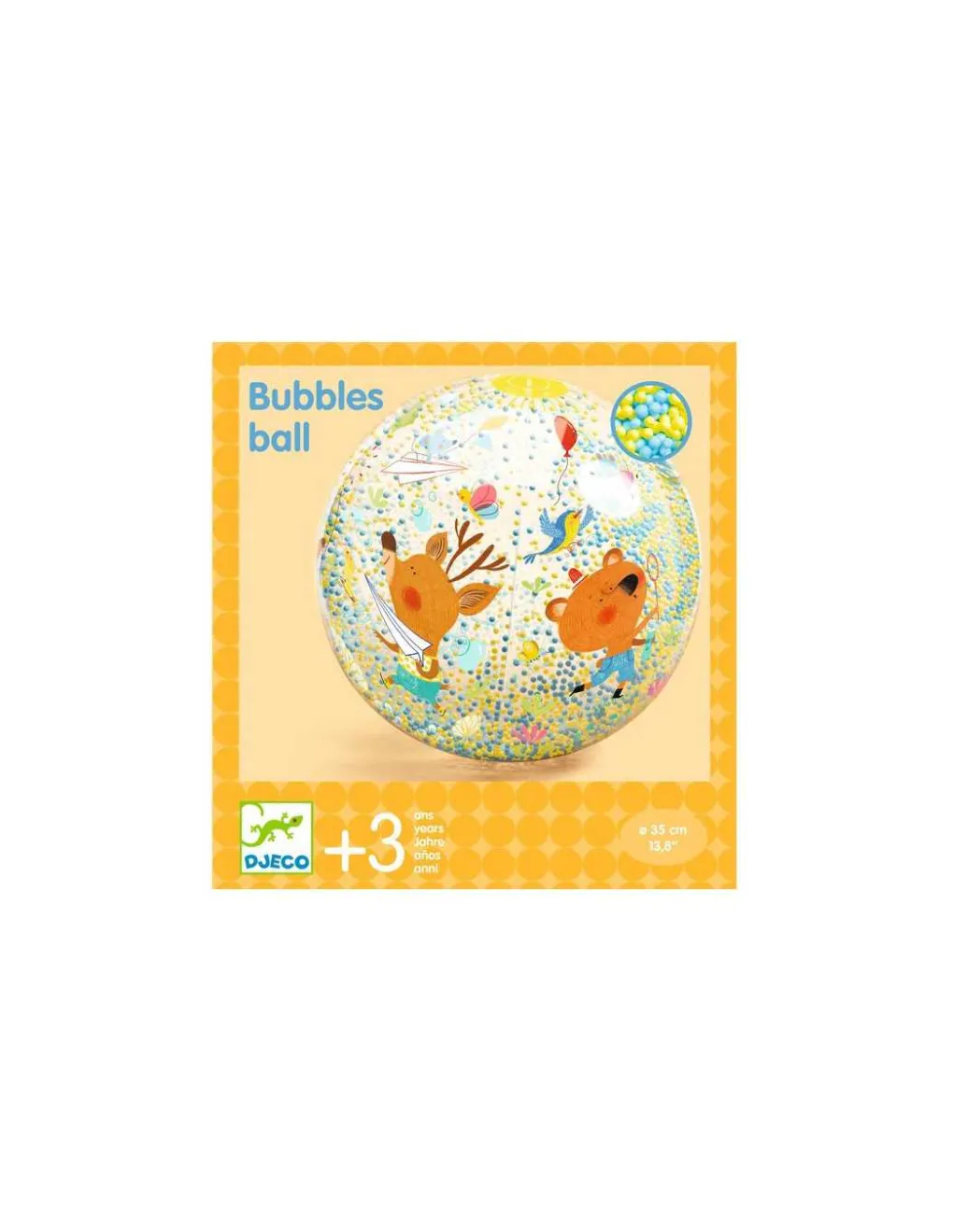 Djeco Ballon gonflable Bubbles ball - Sale