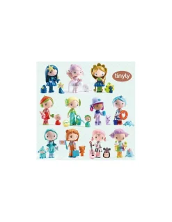 Djeco Barbouille et Gribs figurines Tinyly - Sale