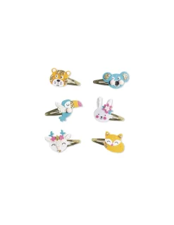Janod Barrettes animaux pailletés à créer - Les ateliers bijoux - Sale