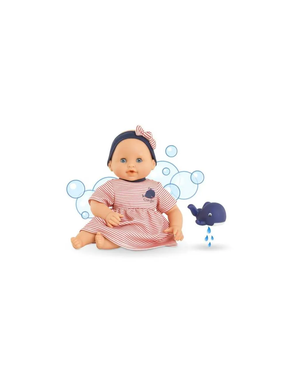 Corolle Bébé bain Calypso baleine - New