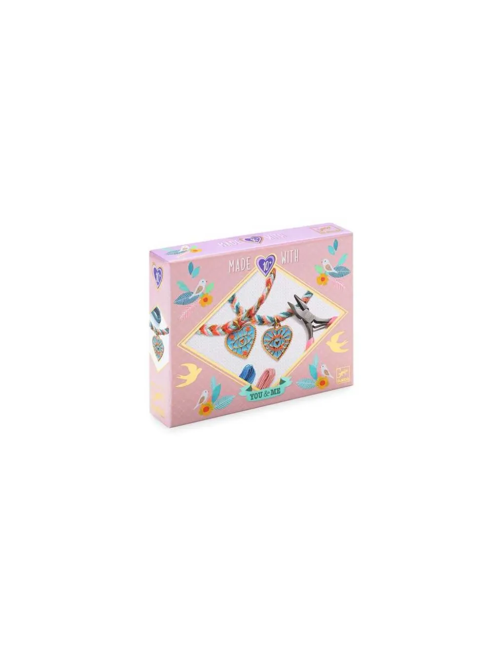Djeco Bijoux duo bracelets Amitiés et Cœurs -