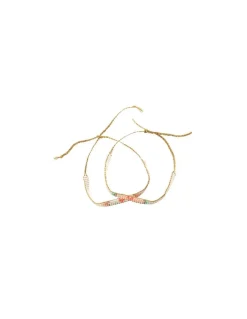Djeco Bijoux duo bracelets Miyuki et Coeurs - Hot