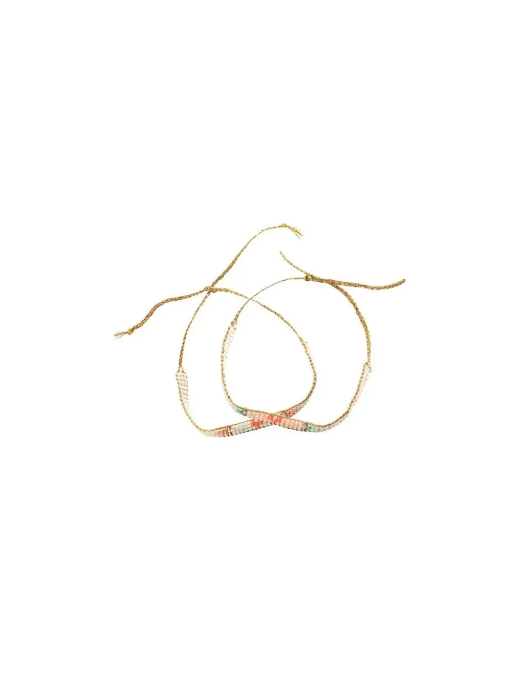 Djeco Bijoux duo bracelets Miyuki et Coeurs - Hot