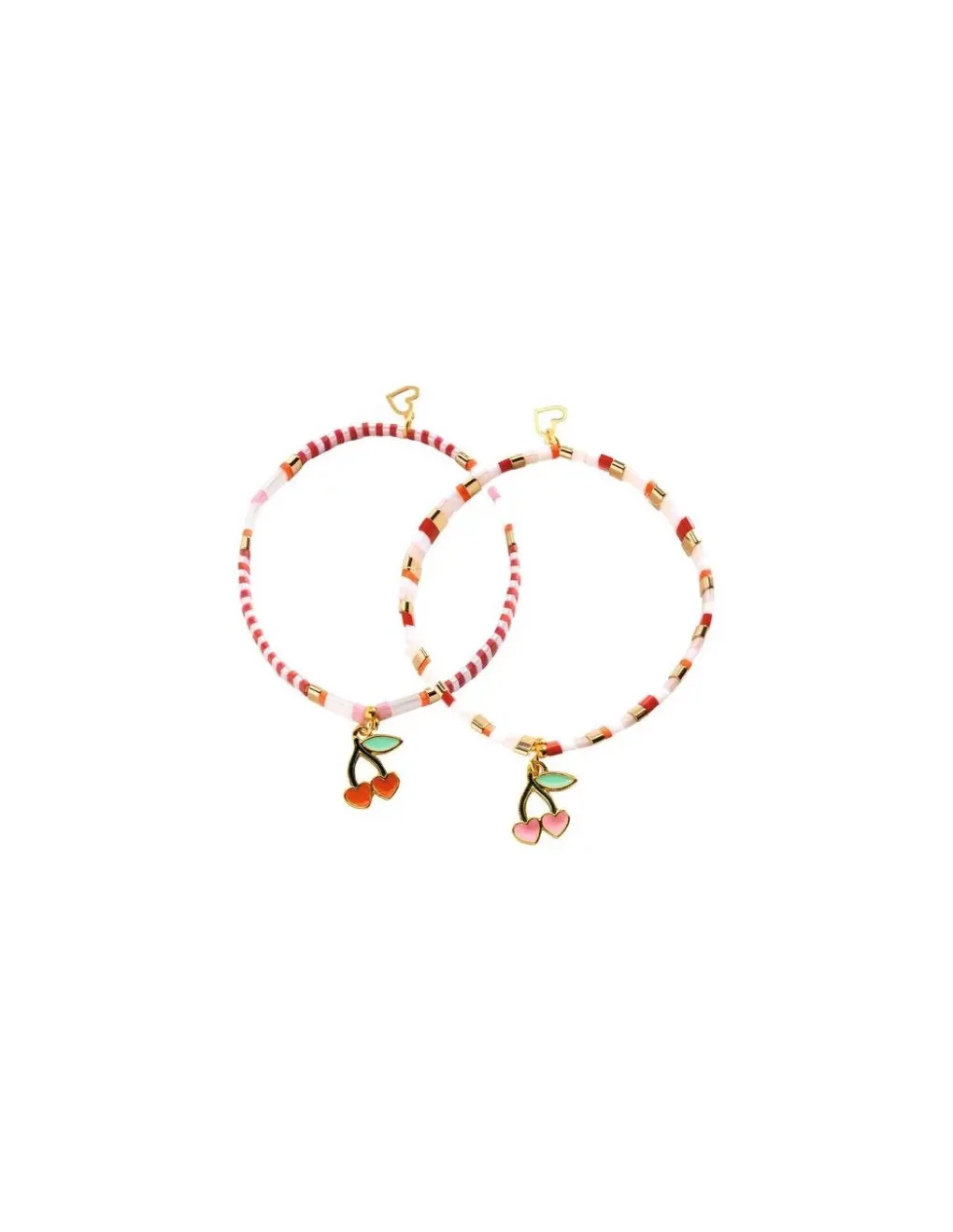 Djeco Bijoux duo bracelets Tila et Cerises - Hot