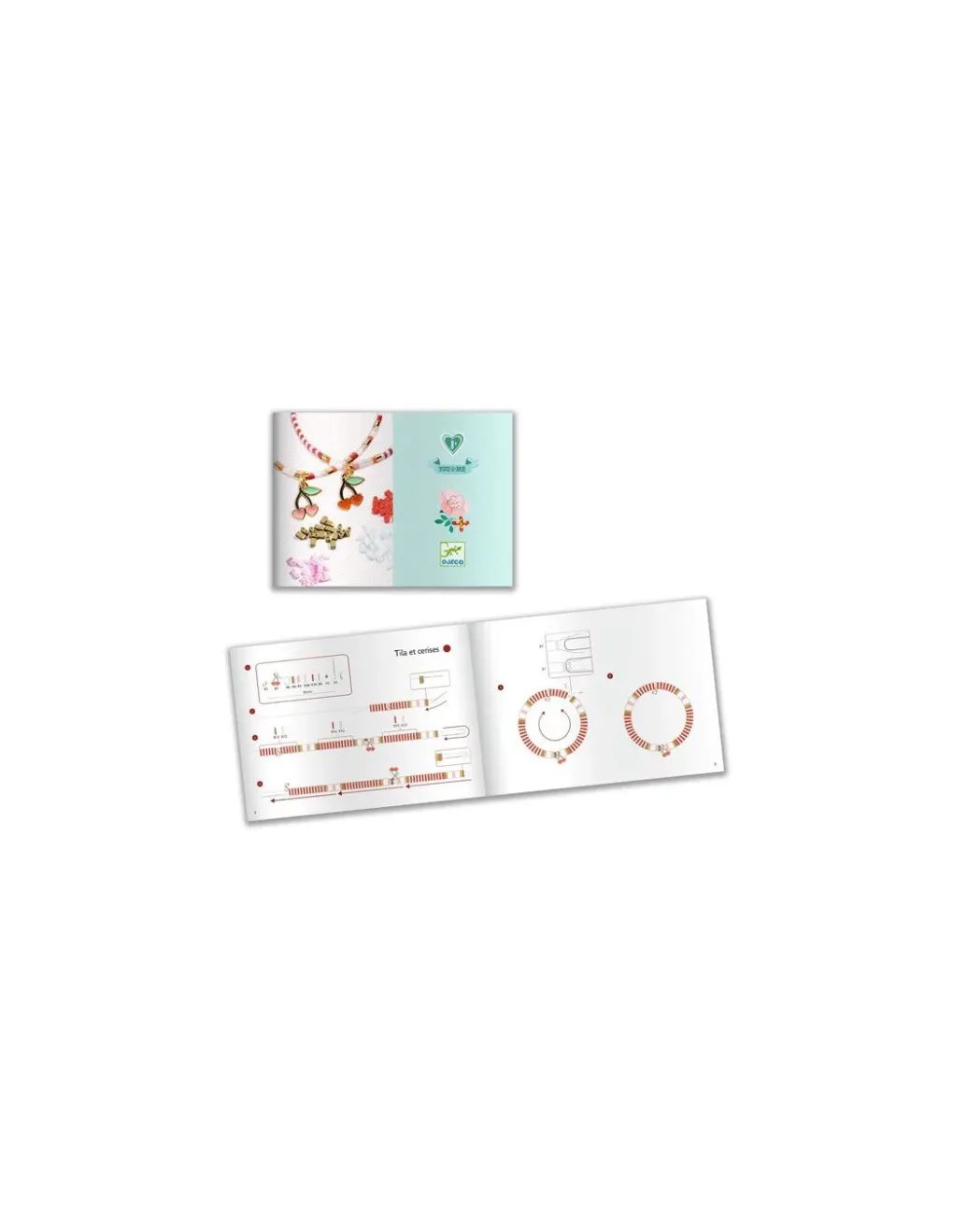 Djeco Bijoux duo bracelets Tila et Cerises - Hot