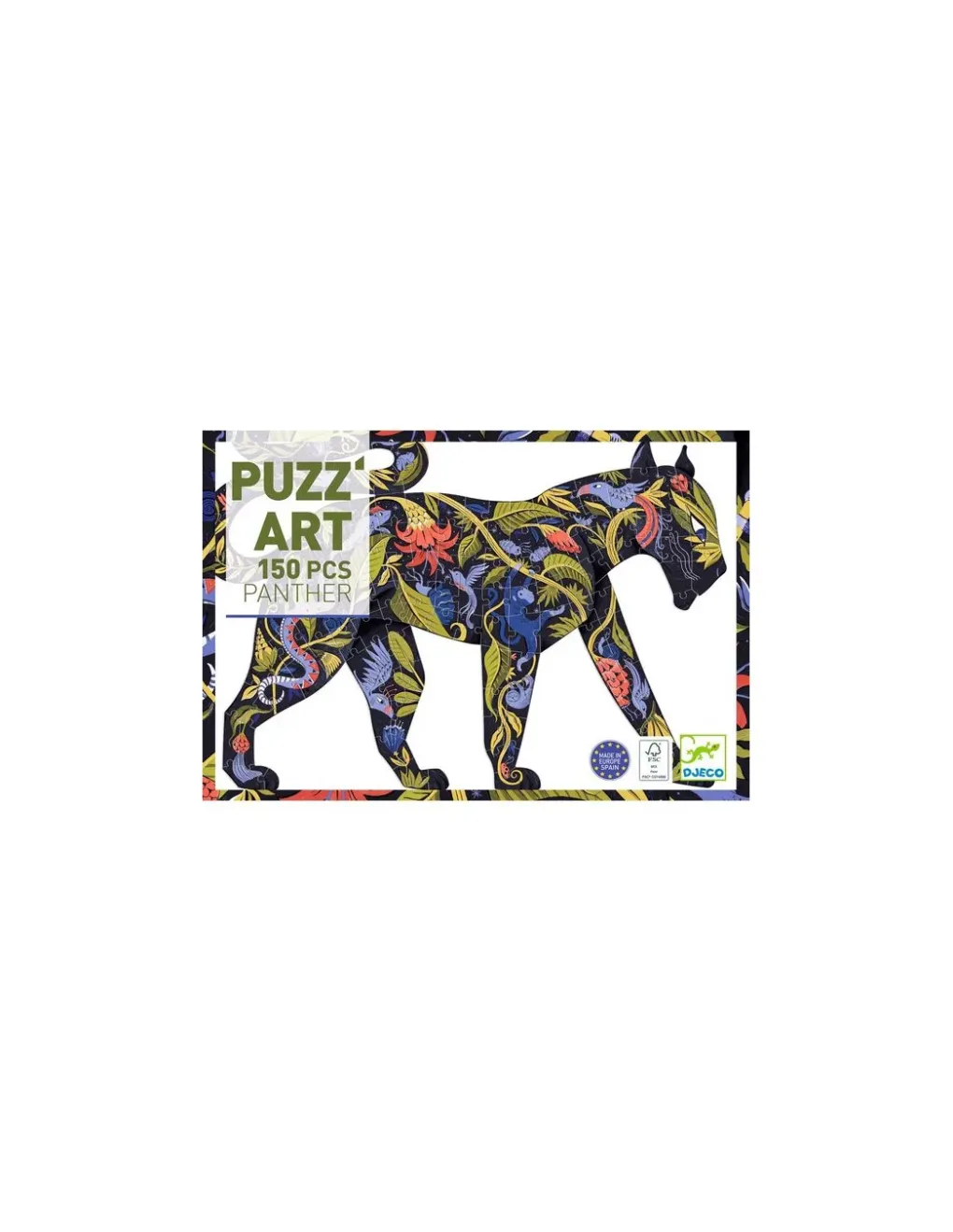 Djeco Black Panther Puzz'art 150 pièces -