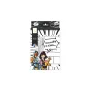 Sycomore Bloc de feuilles Layout A4 et textures Manga - Hot