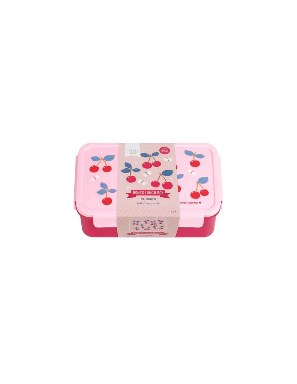 A little lovely company Boite à lunch bento Cerises - Outlet