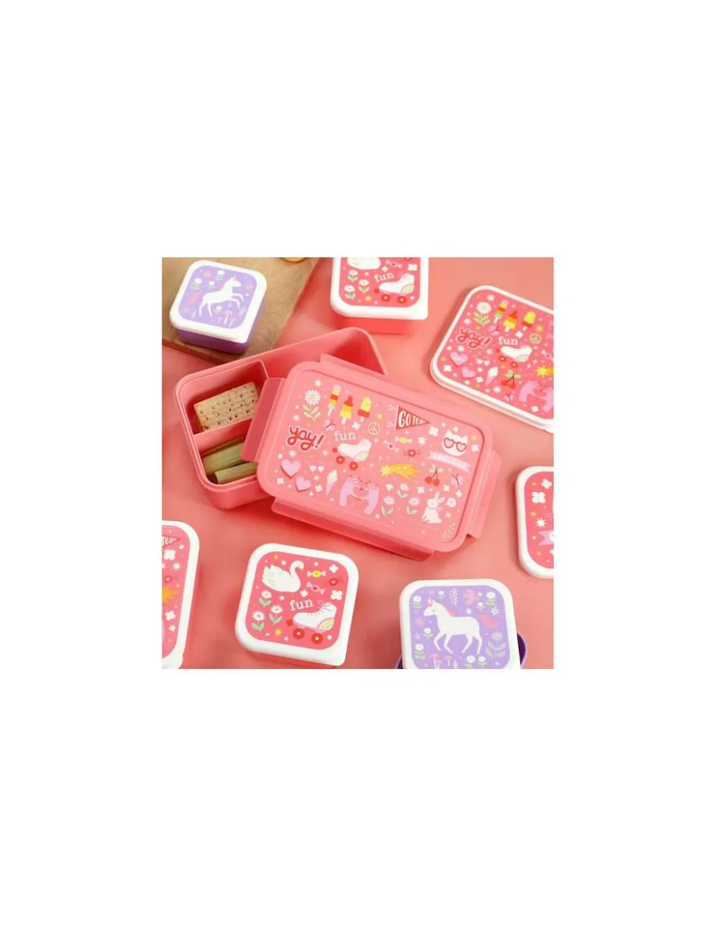 A little lovely company Boite à lunch bento Fun - Discount