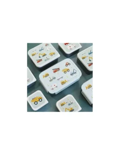A little lovely company Boite à lunch bento véhicules - New