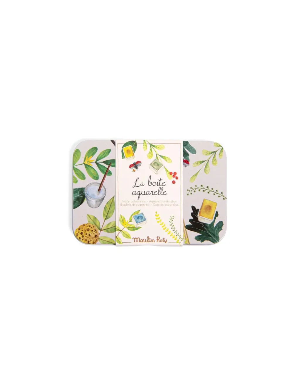 Moulin Roty Boite aquarelle Le jardin du Moulin -