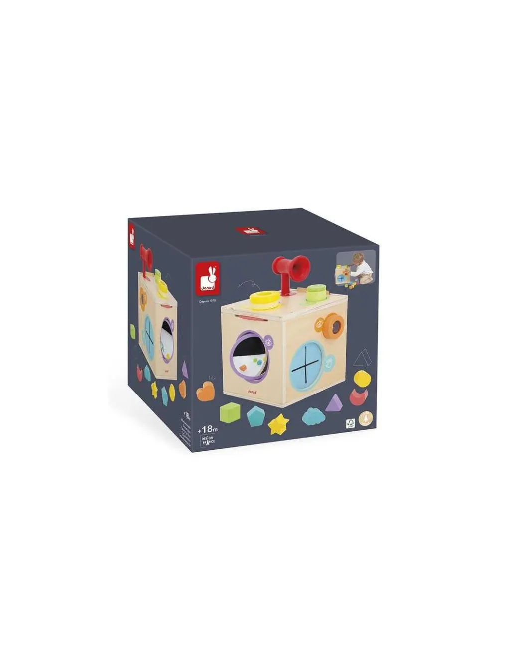 Janod Boite sensorielle - Discount