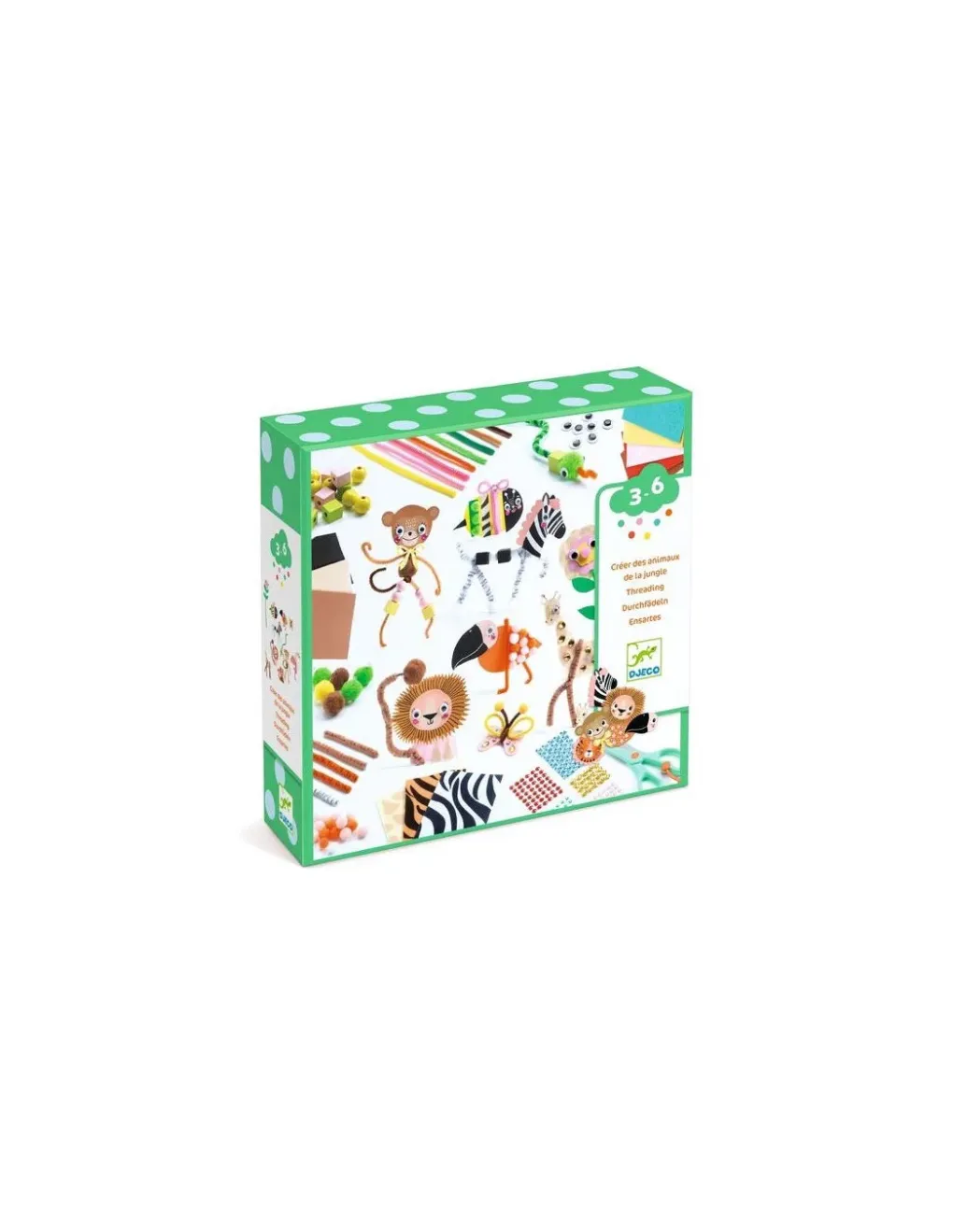 Djeco Boîte à créer Animaux de la jungle - Online