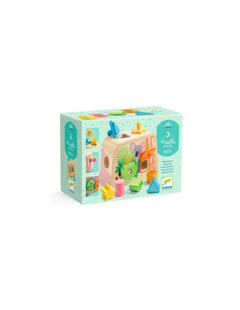 Djeco Boîte à forme Multi Boita - Discount