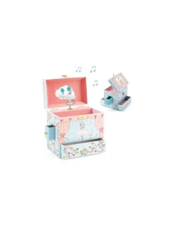 Little Big Room by Djeco Boîte à musique ballerine en scène - Djeco Outlet