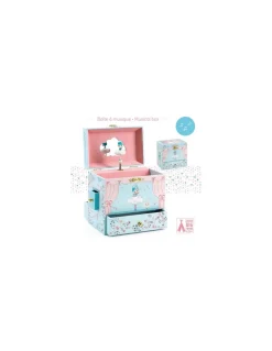 Little Big Room by Djeco Boîte à musique ballerine en scène - Djeco Outlet