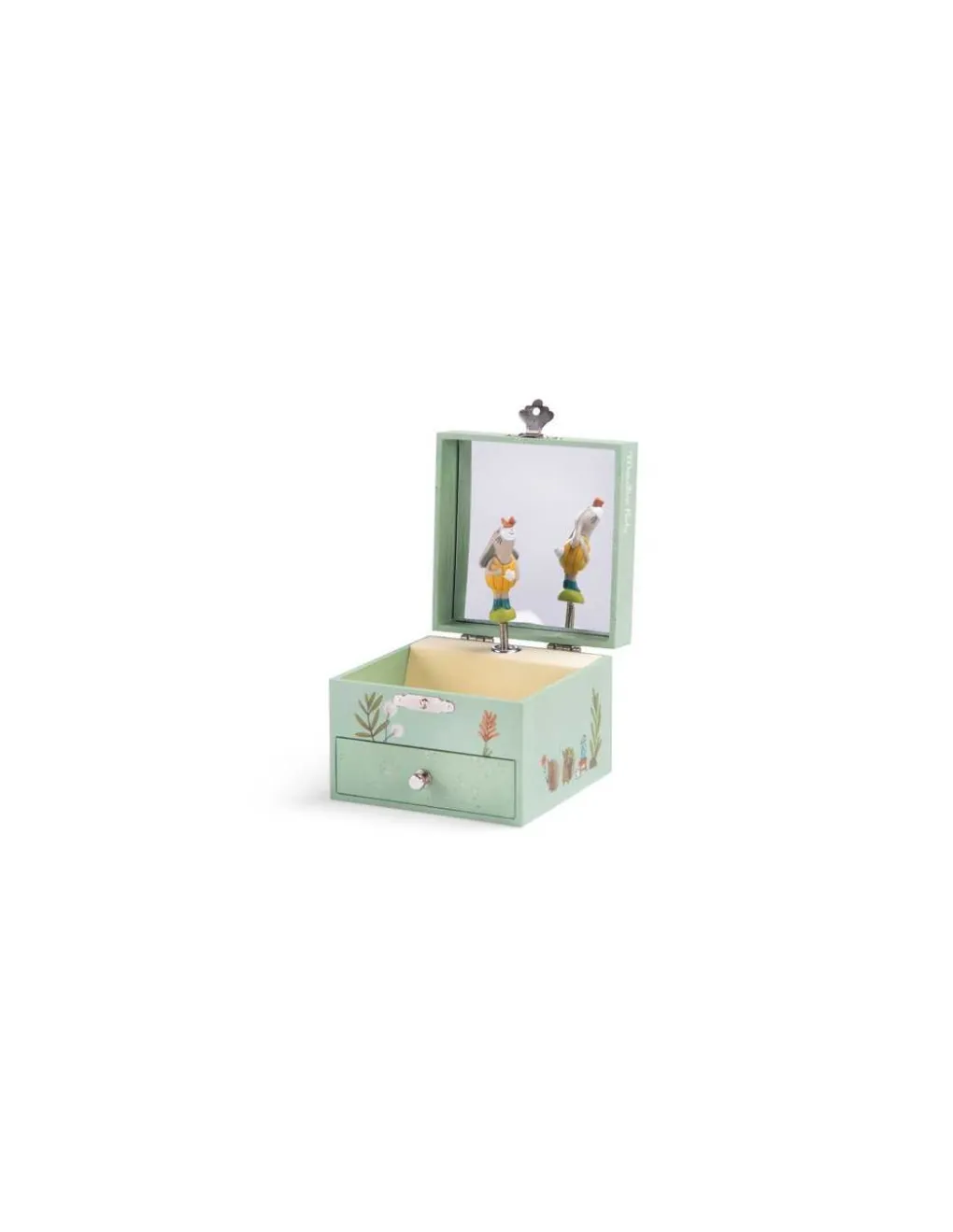 Moulin Roty Boîte à musique coffret Trois Petits Lapins - Sale
