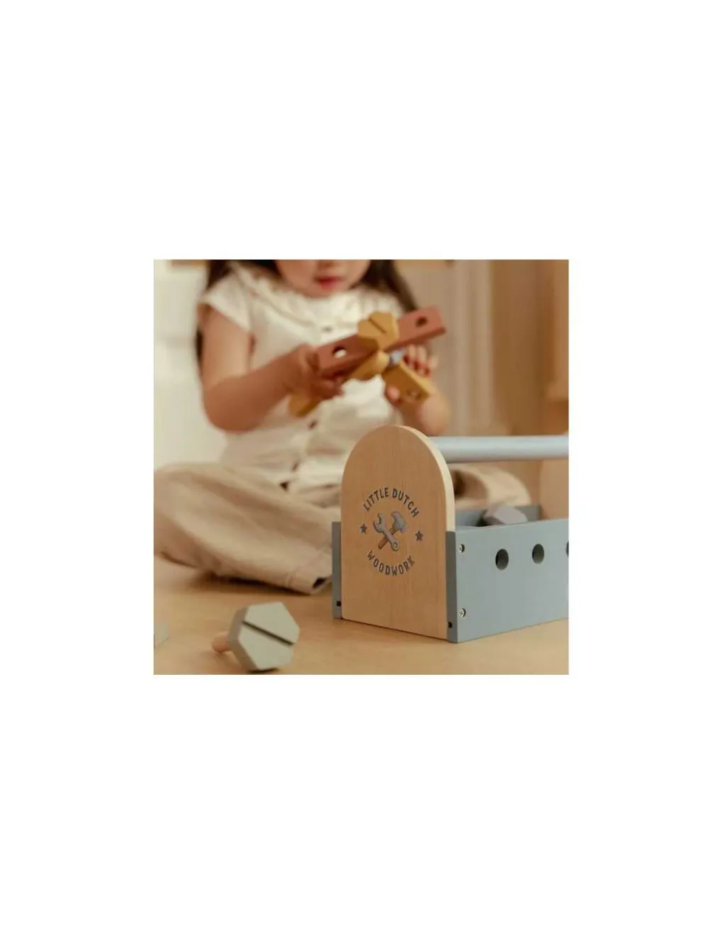 Little Dutch Boîte à outils en bois - Sale