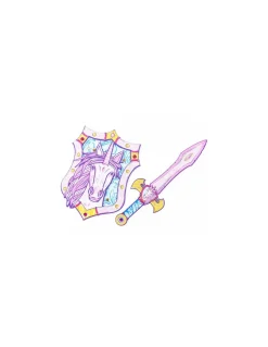 Great Pretenders Bouclier licorne enchantée en mousse - Clearance