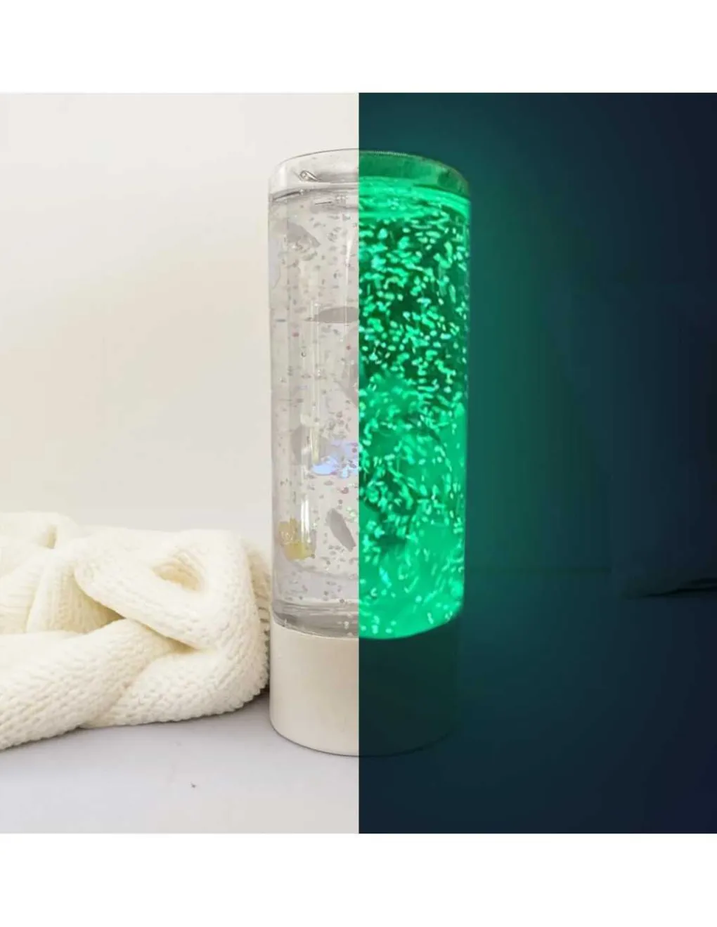 L'atelier gigogne Bouteille sensorielle moutons phosphorescents - Clearance