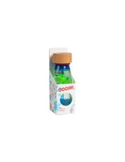 Petit Boum Bouteille sensorielle Move Spirale bleue - Hot