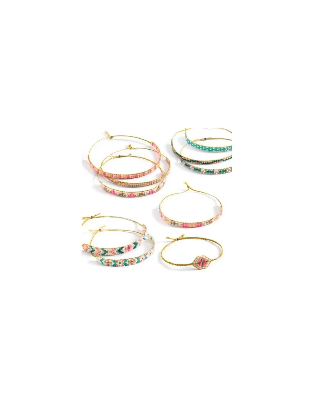 Djeco Bracelets et métier à tisser minuscules - New