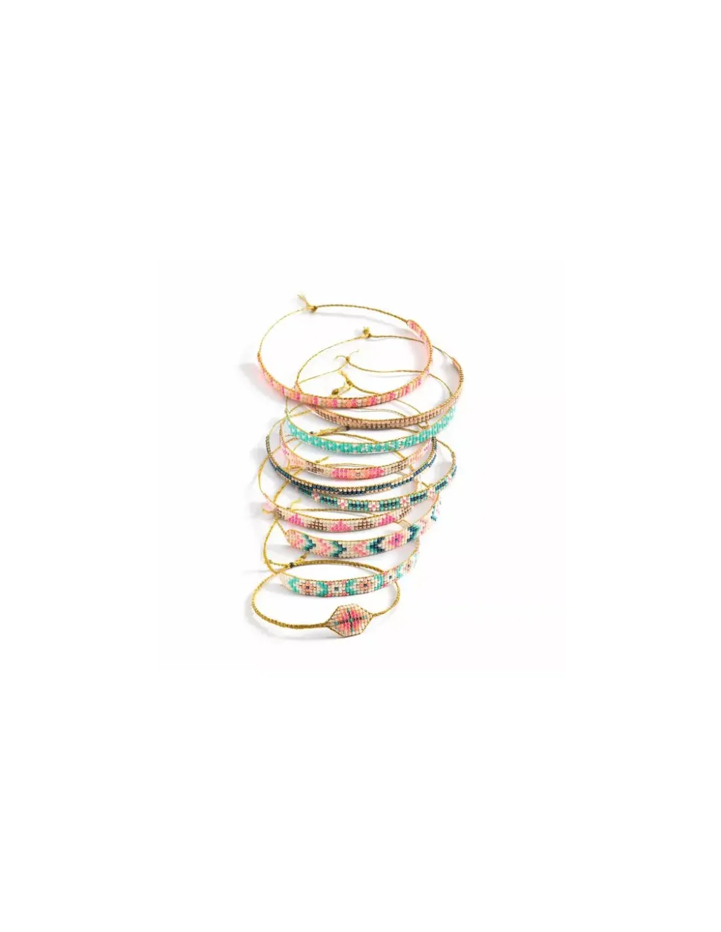 Djeco Bracelets et métier à tisser minuscules - New
