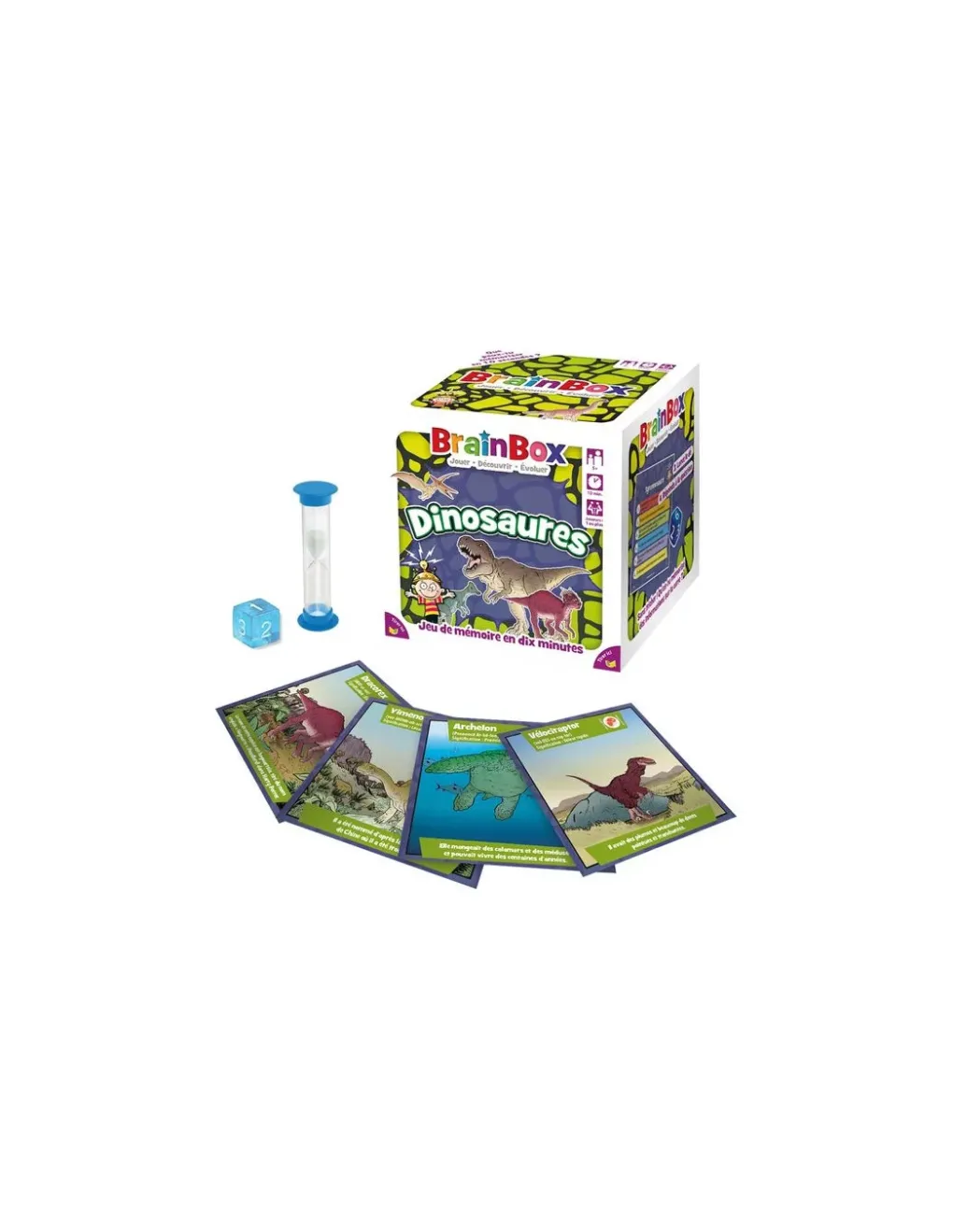 Asmodee Brainbox dinosaures Discount