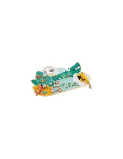 Janod Busy Board Croco Tropik - Clearance