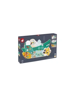 Janod Busy Board Croco Tropik - Clearance