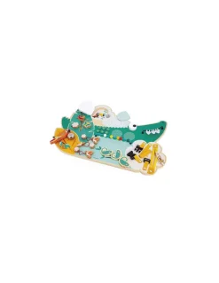 Janod Busy Board Croco Tropik - Clearance