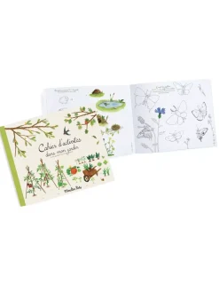 Moulin Roty Cahier d'activités dans mon jardin - Clearance