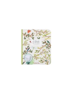 Moulin Roty Cahier de coloriage et stickers Le botaniste Le Jardin du Moulin - Discount