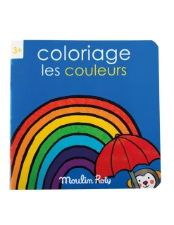 Moulin Roty Cahier de coloriage les couleurs les Popipop - Best