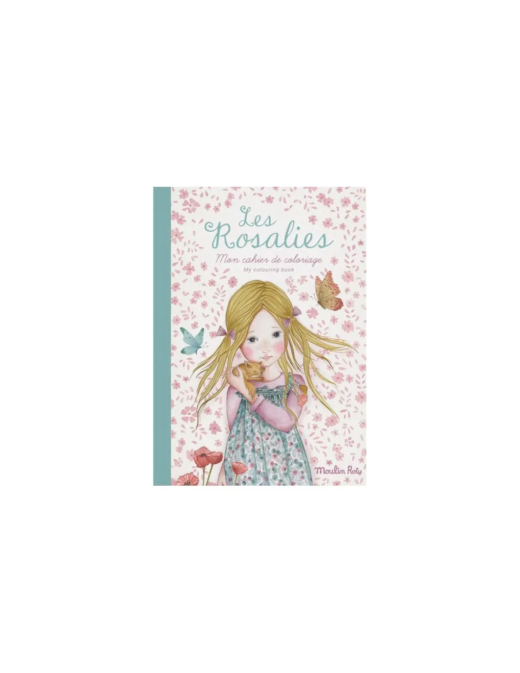 Moulin Roty Cahier de coloriage Les Rosalies - New