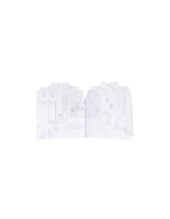 Moulin Roty Cahier de stickers La grande famille - Clearance