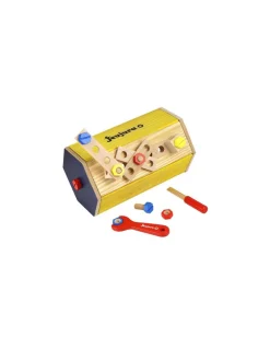 Jeujura Caisse à outils en bois - Outlet