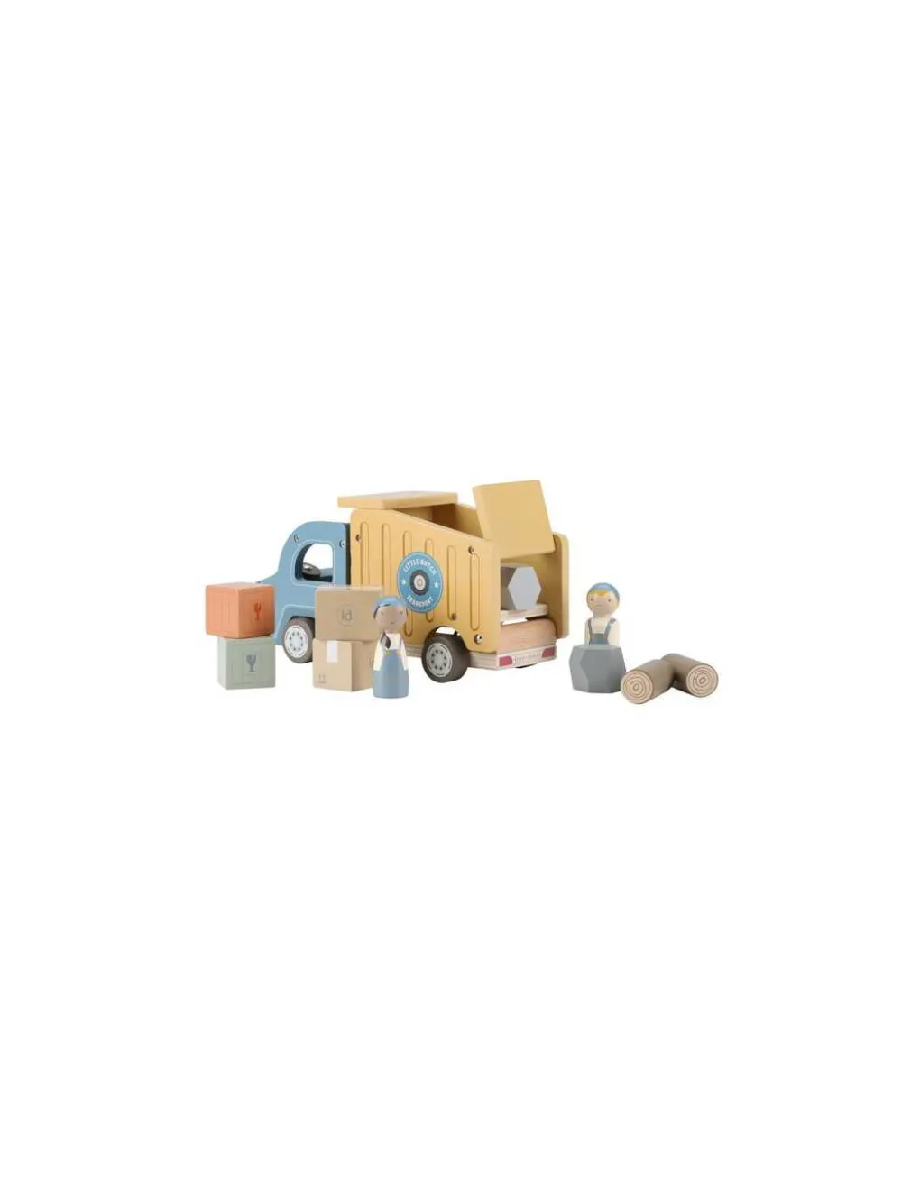 Little Dutch Camion benne en bois - Sale