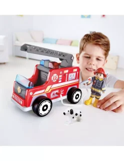 Hape Toys Camion de pompier - Hape Clearance