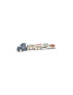Speedy Monkey Camion transporteur en bois - Discount