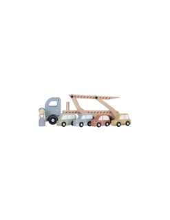 Little Dutch Camion transporteur en bois - Clearance