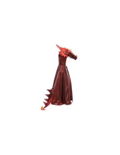 Great Pretenders Cape de dragon rouge irisé 4-6 ans - New