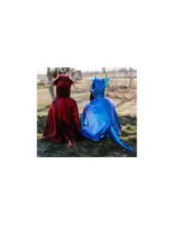 Great Pretenders Cape de dragon rouge irisé 4-6 ans - New