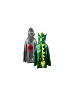 Great Pretenders Cape réversible dragon chevalier 4-6 ans - Clearance
