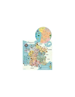 Vilac Carte de France magnétique Ingela P. Arrhenius - Best